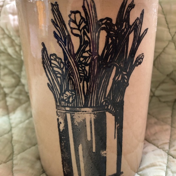 Parsons of Chesterfield Stoneware CELERY crock - Picture 5 of 6